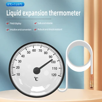 Izbiranje Termometer Kapilarni Merilnik Temperature - 40 ℃ - 40 ℃ ali 0 ℃ - 120 ℃ in vodo olje z 1.44 m Senzor