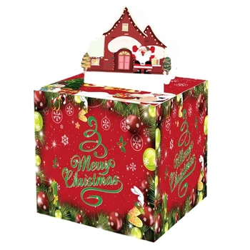Božič Polje Zabavno Denar Darilo Božično Denar Box Set Komplet Z 30 Pregleden Torbe, Odlično Presenečenje Za Otroke & Odraslih