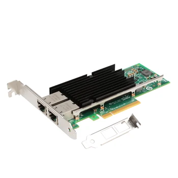 X540 10G Dvojna Vrata, PCIe 8x Baker Omrežni vmesnik Ethernet Lan Kartico