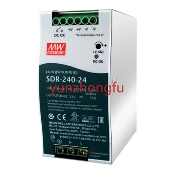 Stikalni napajalnik SDR-120-24 Priročnik Železniškega 12V/24v48v/5A/Fiberglass/20a75w240w480w