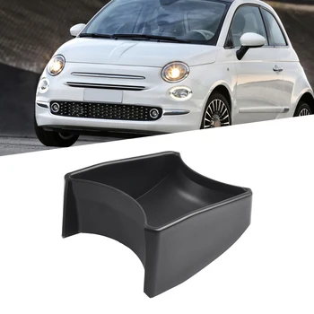 Direktna Zamenjava ročno zavoro Škatla za Shranjevanje ABS Black Plug and Play Boljše Polnjenje Zmogljivosti Za Fiat 500, 2011 2015