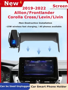 2019-2022 Za Toyota Allion Frontlander Avto Zaslon Nosilec za Telefon, Brezžični Polnilnik Navigacija GPS Telefoni Vesa