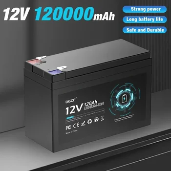12V 100Ah 120Ah litij-ionska Baterija Litij-Železo Fosfat Baterije, Vgrajene v BMS Za Solarni Čoln Z 12,6 V Polnilnik
