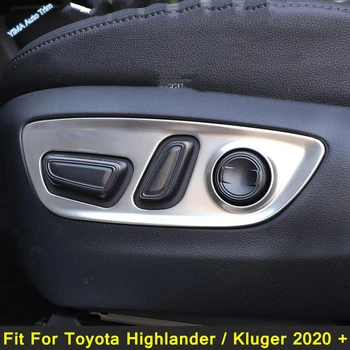 Primerni Za Toyota Highlander / Kluger 2020 - 2023 Avtomobilski Sedež Prilagoditev Stikalo Za Nadzor Gumb Kritje Trim Notranje Preureditve Dodatki