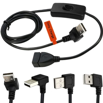 1m USB Moški-Ženska Podaljšek Kabel Kabel za USB Ventilator/Tipkovnice/LED Namizne Svetilke