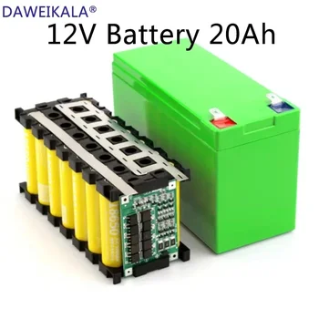 12V Baterija 18650 Baterijo 18650 baterija litij-recharable baterije, shranjevanje Sončne Baterije Električna razsvetljava, Zunanja baterija