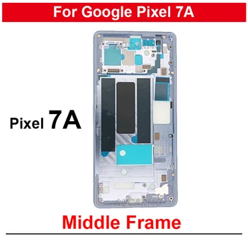 Bližnji Posnetek S Strani Ključnih Nadomestnih Delov Za Google Pixel 7A