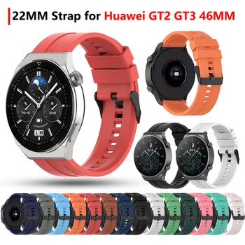 22 mm Zapestnica Za Huawei Watch GT/GT Tekač/GT 2 Pro 46MM/GT 3 Pro 46MM/Amazfit GTR 4 3 2/Xiaomi S1 S2 Barve Watch Trak Correa